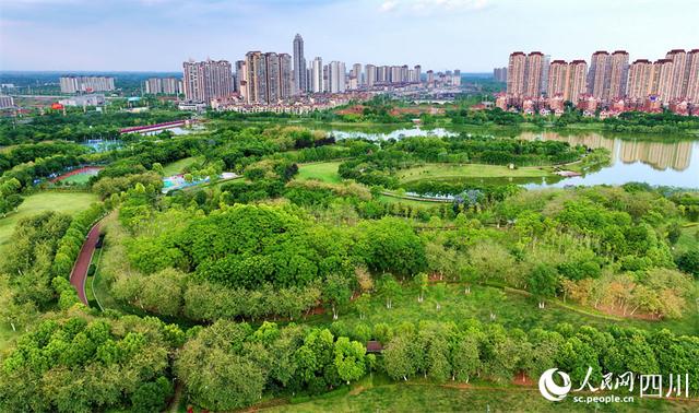 眉山仁寿：夏日好风景，公园美名城