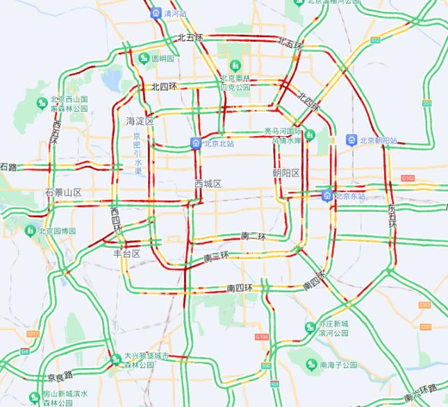 近三天多阴雨天气 周五晚高峰交通压力大 请尽量选择公共交通