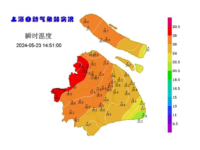 明起最高温向30度逼近，周日可能达33度，还有明显降水！