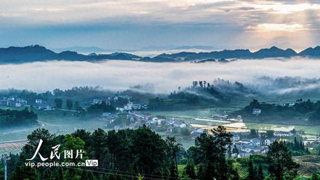 重庆：和美乡村景如画