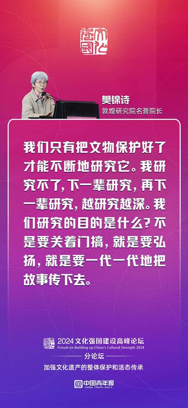 怎样保护“活着”的文化遗产 听文保大咖怎么解