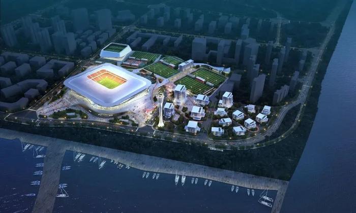 青岛专业足球场+1！这个文体公园项目将落户西海岸新区