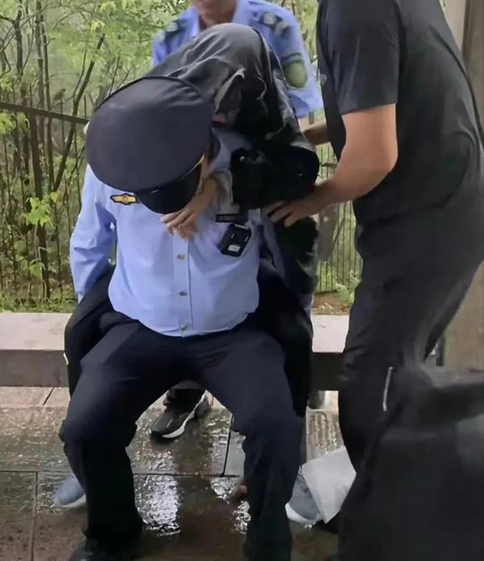目击者偶遇伤者。图源:受访者提供