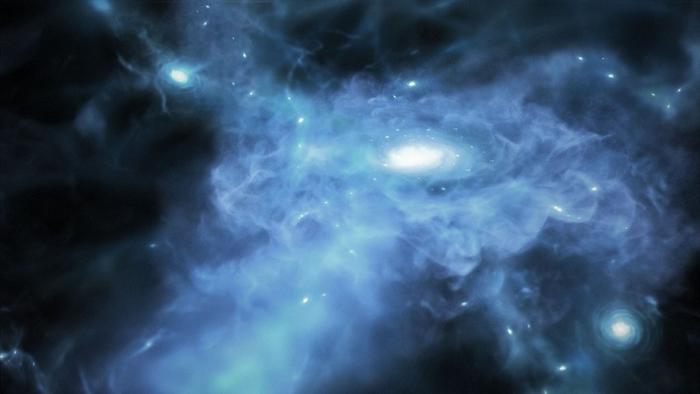 科普园地|宇宙中最早星系诞生时什么样？