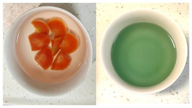 煮过胡萝卜的水变绿了，是有毒物质析出吗？别担心，真相来了