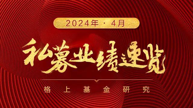 七大策略规模以上机构4月业绩快报：主观股票多头今年连续2次收益领先