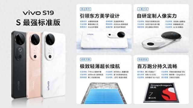 vivo发布S19系列新品手机