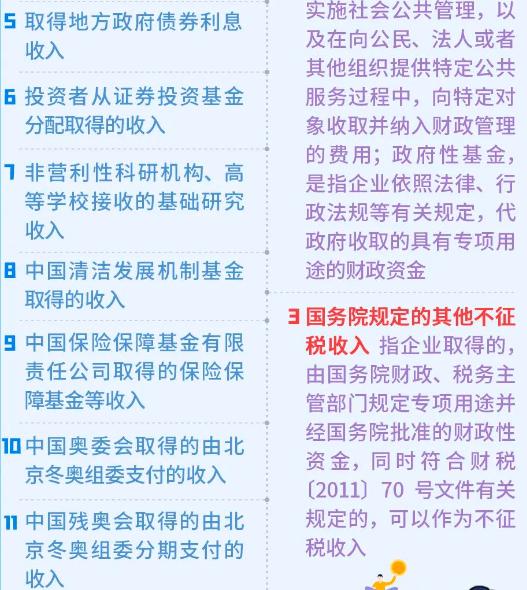 企业所得税的不征税收入和免税收入处理大不同