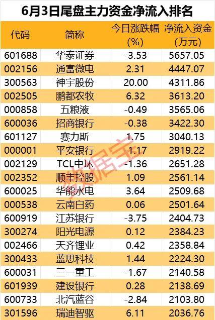 主力资金 |  科技股热度居高不下，这些龙头获主力逆市抢筹