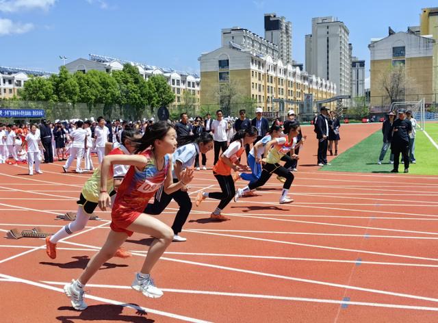 2024年“奔跑吧•少年”吉林省中小学生运动会（敦化市分站）在敦化市第一中学开赛