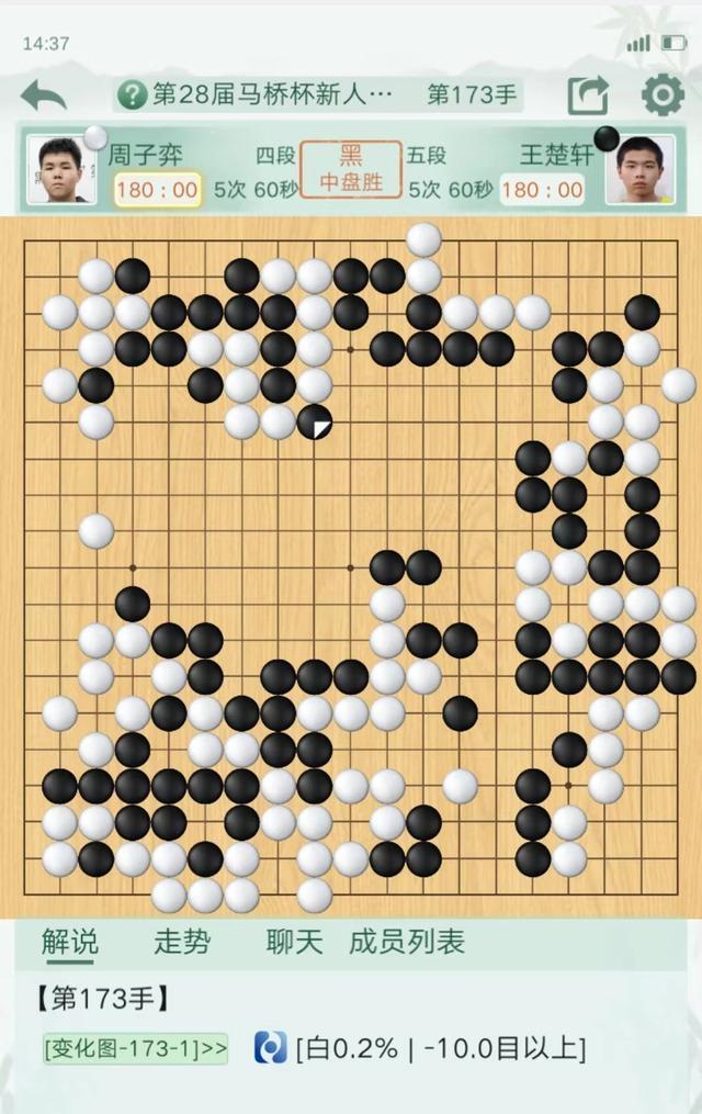 常昊带头点赞，“新人王”赛磨练中国年轻棋手