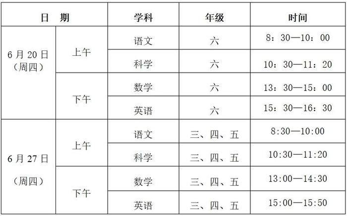 最新！杭州中小学期末安排公布！