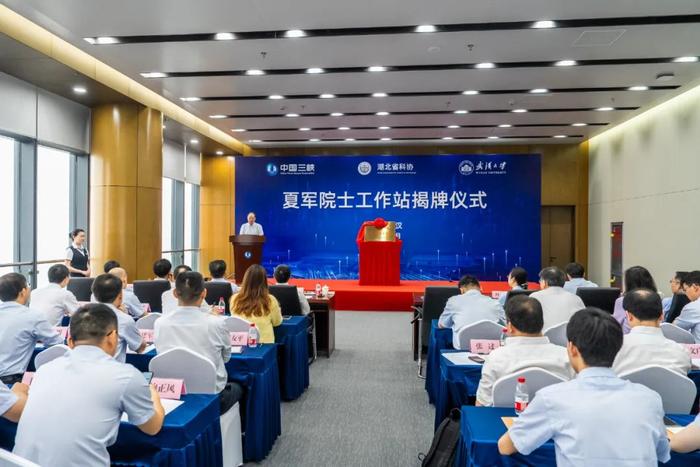 三峡集团长江电力夏军院士工作站正式揭牌