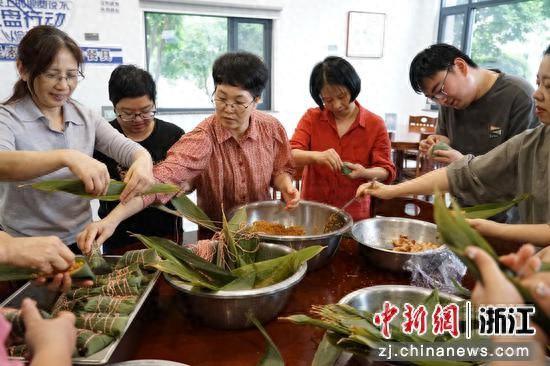 浙江永康：水务心连心 粽香传真情