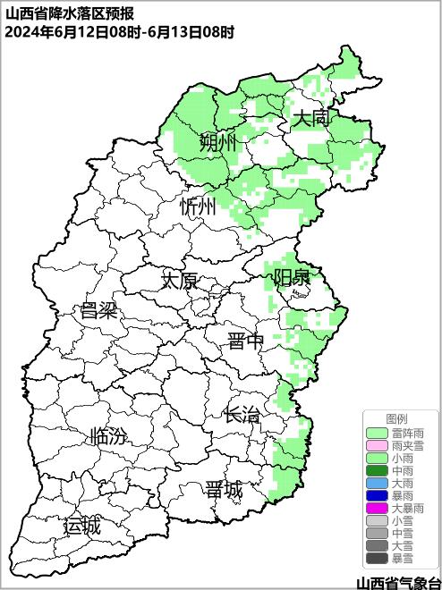 山西南部局地将有40℃以上高温天气