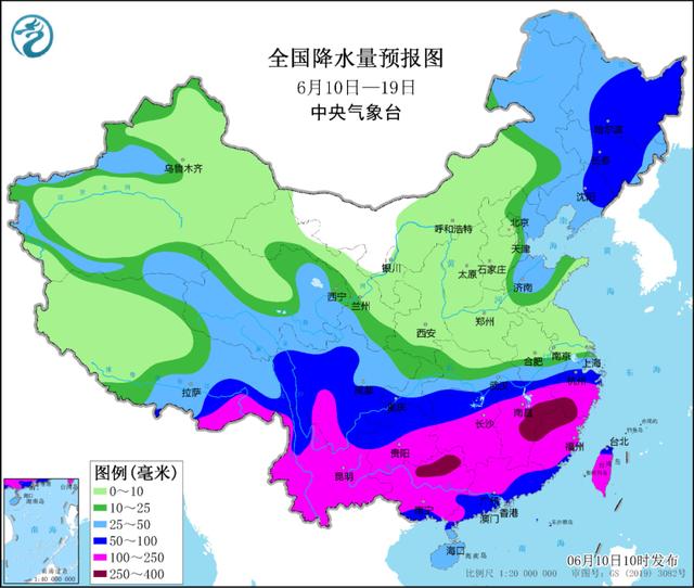 局地超40℃！京津冀鲁豫等地有持续性高温 江南等地多强降雨