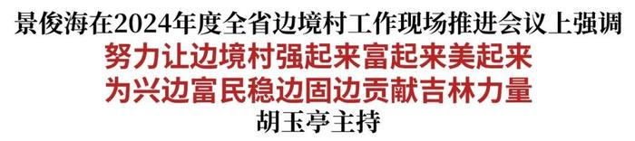 2024年度全省边境村工作现场推进会议召开