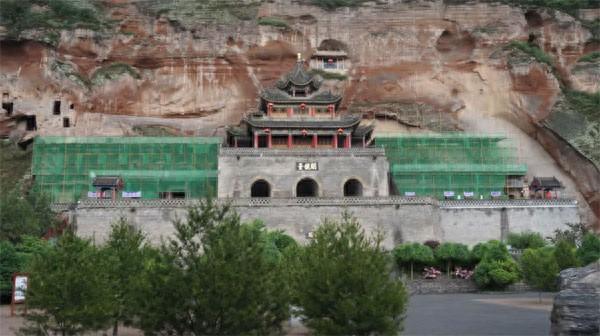 图:彬州市大佛寺石窟岩体加固工程项目