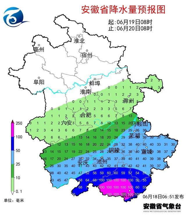 安徽明天入梅 淮河以南地区将进入强降水集中期