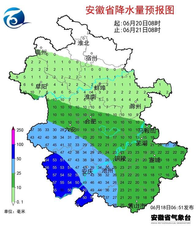 安徽明天入梅 淮河以南地区将进入强降水集中期