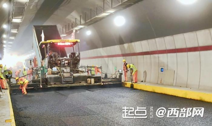 包茂高速太乙宫至营盘段专项整修进入冲刺阶段 预计7月上旬完工