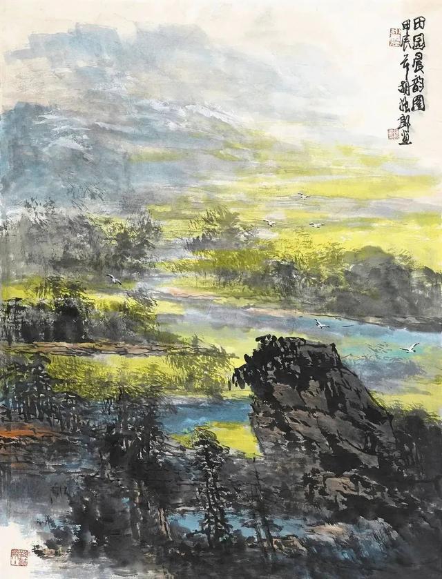 九旬林曦明汪观清领衔，上海文史研究馆员书画展出