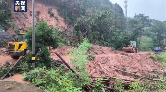 湖南桃源县强降雨致1人失联