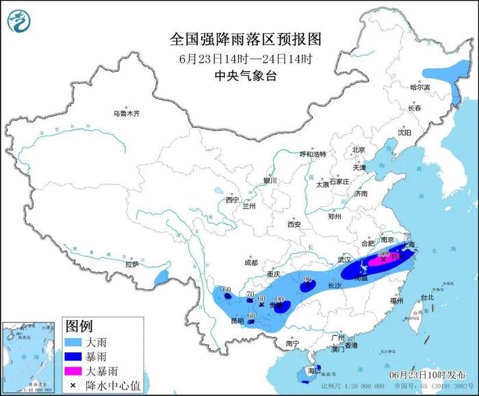 暴雨橙色预警继续发布！未来一周贵州仍有大暴雨、特大暴雨