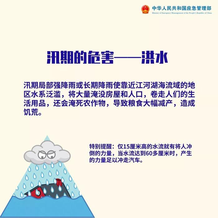 汛期已到，这些防汛小知识快收好！