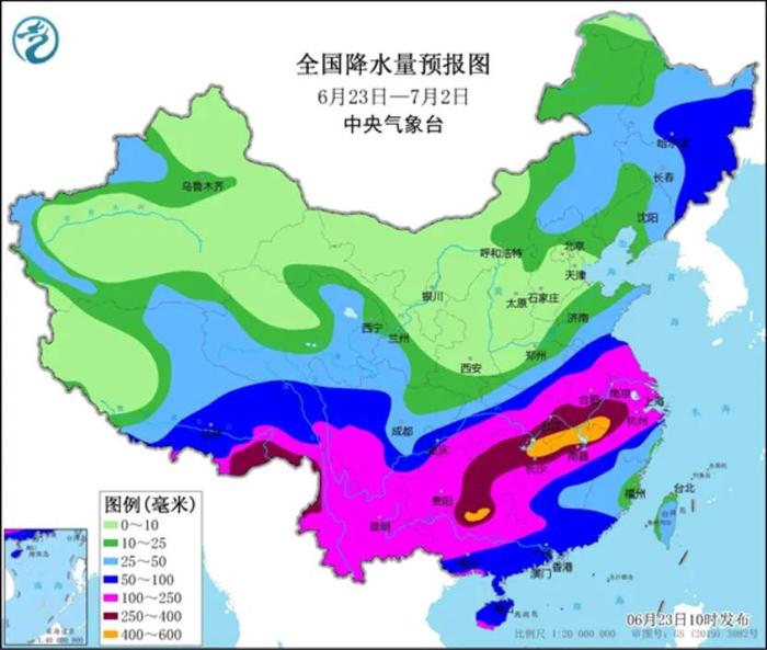 热搜第一！杭州灵隐寺发大水，南方的雨啥时候能停？