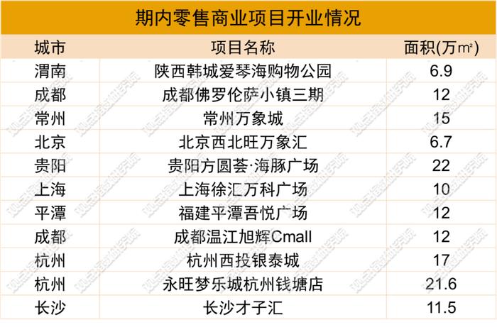 出售资产回血 | 2024年6月商业地产零售业态发展报告