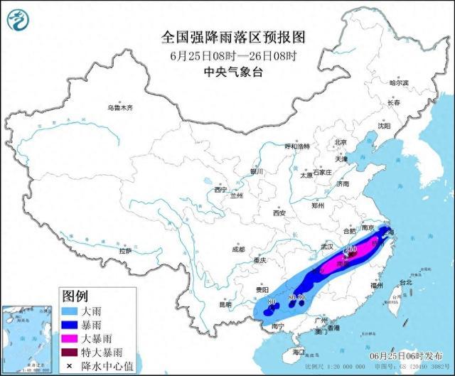 暴雨红警！今起三天安徽江西等8省市部分地区有暴雨到大暴雨