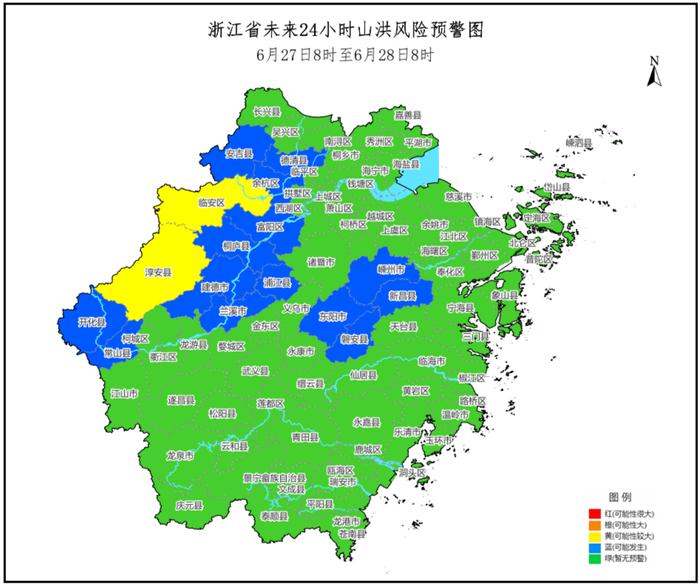 新安江水库再次5孔泄洪｜雨带北抬，浙江连雨天气啥时结束？