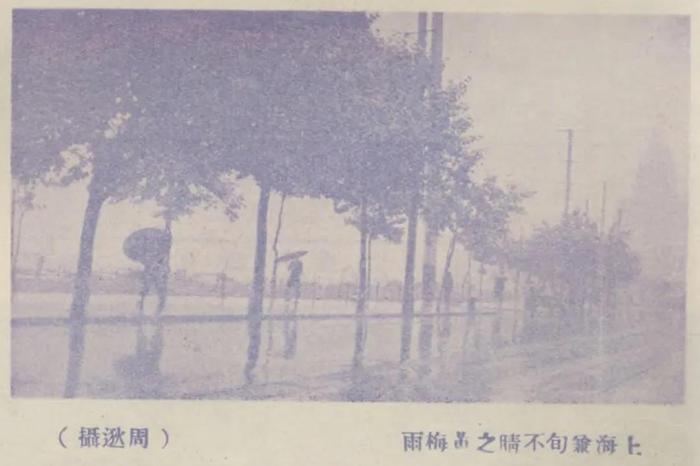 【记忆】这种呴势天气，上海人怎么办？原来“梅雨”历史上早有记载……
