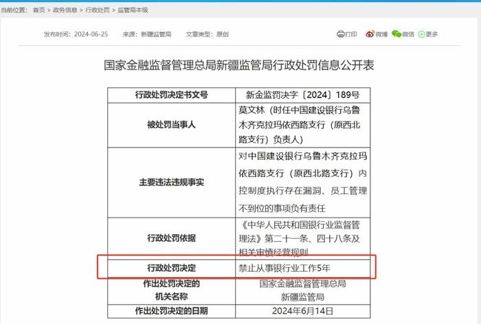 国有行员工集资诈骗，判12年终身禁业