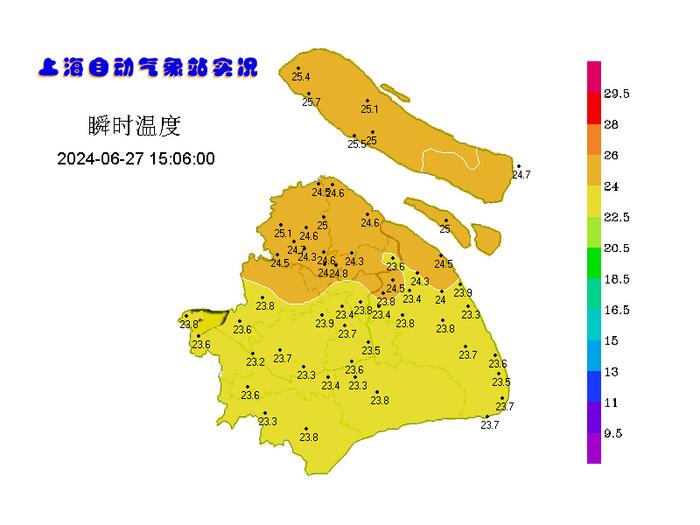 申城今夜大雨到暴雨！好消息：阳光要露脸了！下周会不会出现高温呢？