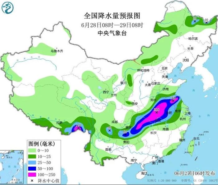 申城今夜大雨到暴雨！好消息：阳光要露脸了！下周会不会出现高温呢？