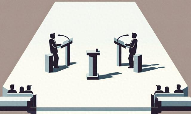 美国大选首辩战况：谁“罪犯”，谁“废物”？