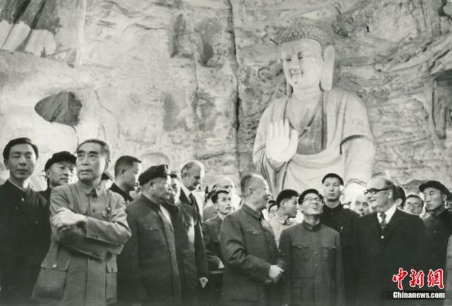 东西问·中国石窟丨杭侃：51年前，法国前总统蓬皮杜为何参访云冈石窟？