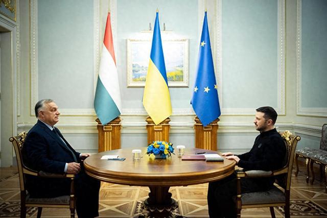 匈牙利总理俄乌冲突后首访乌克兰，“讨论和平可能性”