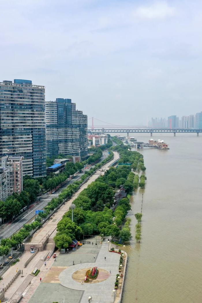 武汉江滩这些闸口已封堵，禁止机动车入园