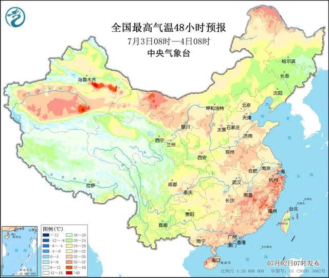 上海预计7月4日出梅：之后连续6天高温，可达37℃～38℃