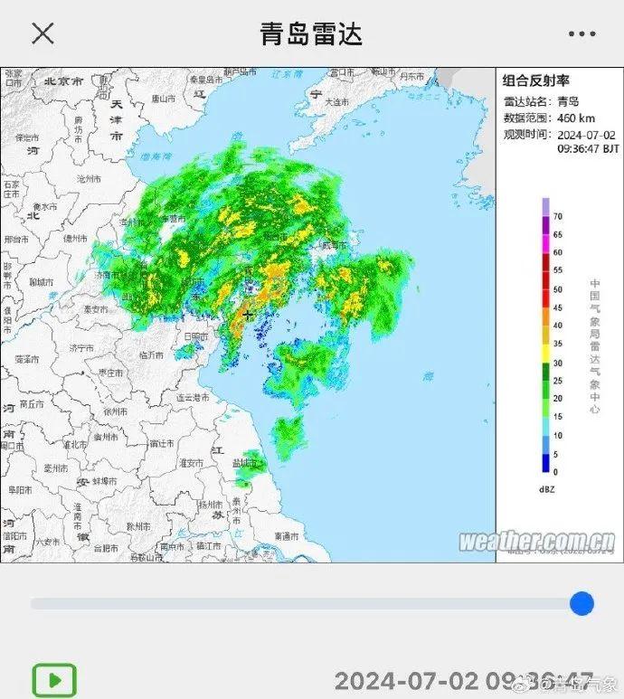 刚刚，青岛解除！今天下了多少雨？还会下吗？最新预报来了