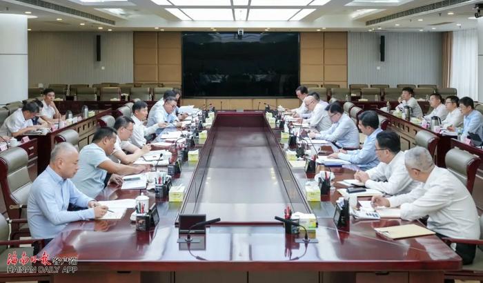 省政府与中远海运集团举行座谈会