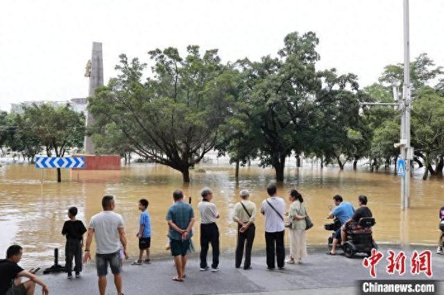 广西国家级重点防洪城今夏遭遇三次洪水“考验”