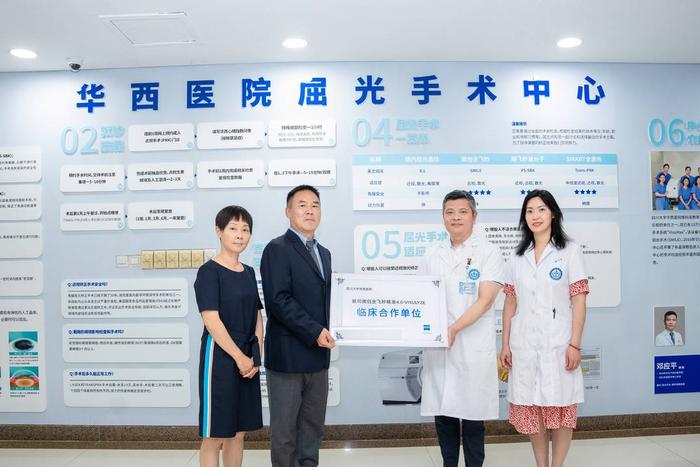 四川大学华西医院率先引入微创全飞秒精准4.0-VISULYZE