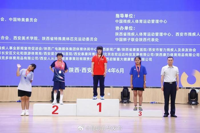 五华区新萌学校6位特奥羽毛球选手闪耀全国赛场