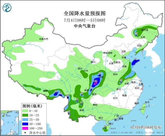 未来三天四川盆地华北黄淮等地将有较强降雨