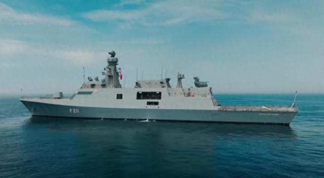 乌克兰海军公布“伊万·马泽帕统帅”号护卫舰海试画面
