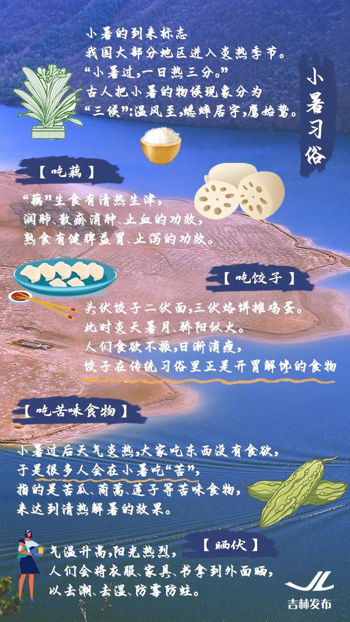 小暑至 盛夏始 22℃的吉林有消暑秘诀